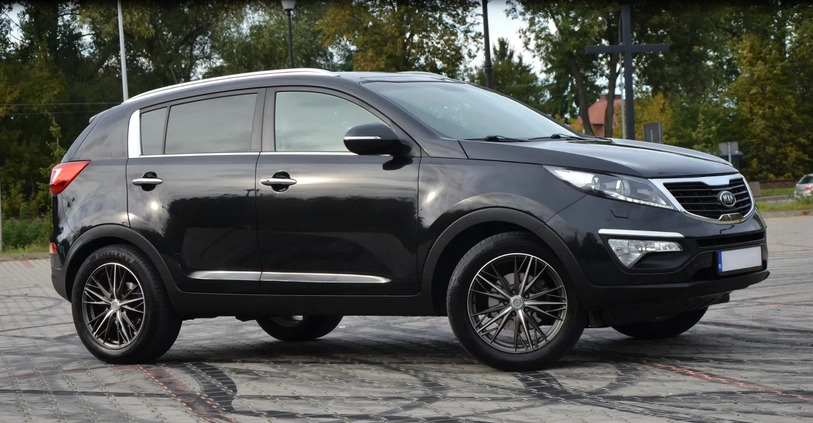 Kia Sportage cena 47900 przebieg: 187500, rok produkcji 2013 z Płock małe 407